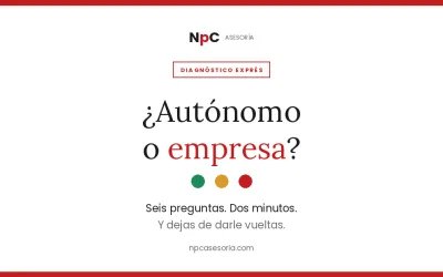 ¿Autónomo o Empresa? Ahora puedes saberlo en dos minutos